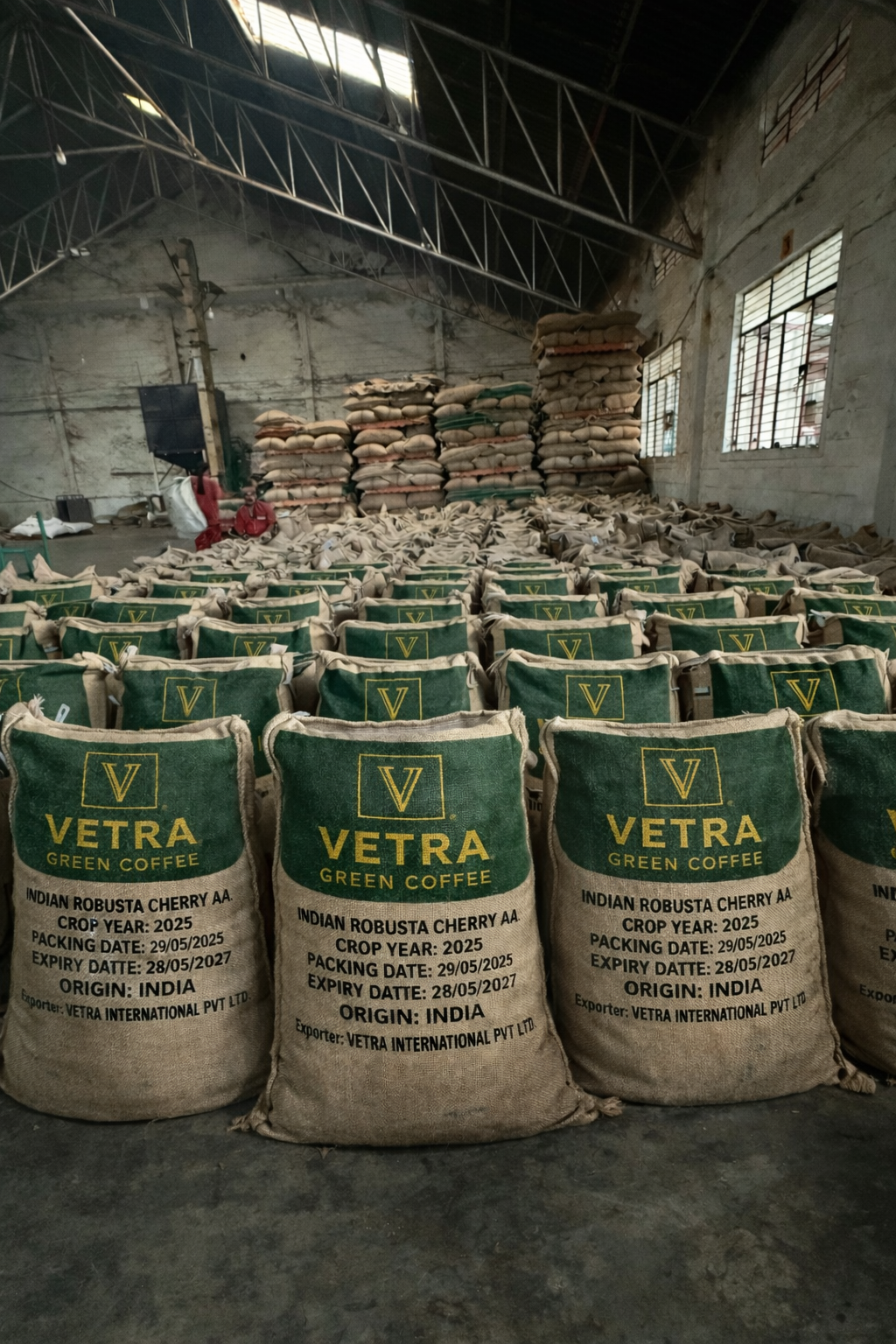 Green Coffee Gunny Bag